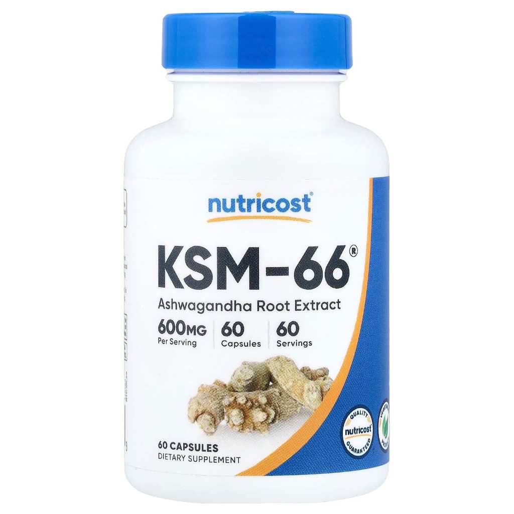 Nutricost KSM-66® Ashwagandha Root Extract 60 Capsules