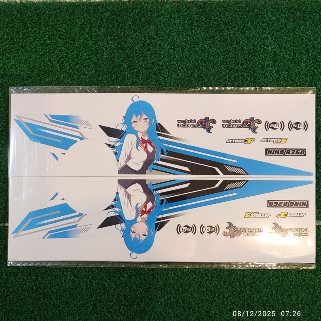 Livery Miniatur Bus RKC terlaris Anime Momoy / Livery Terbaru miniatur Bus RKC