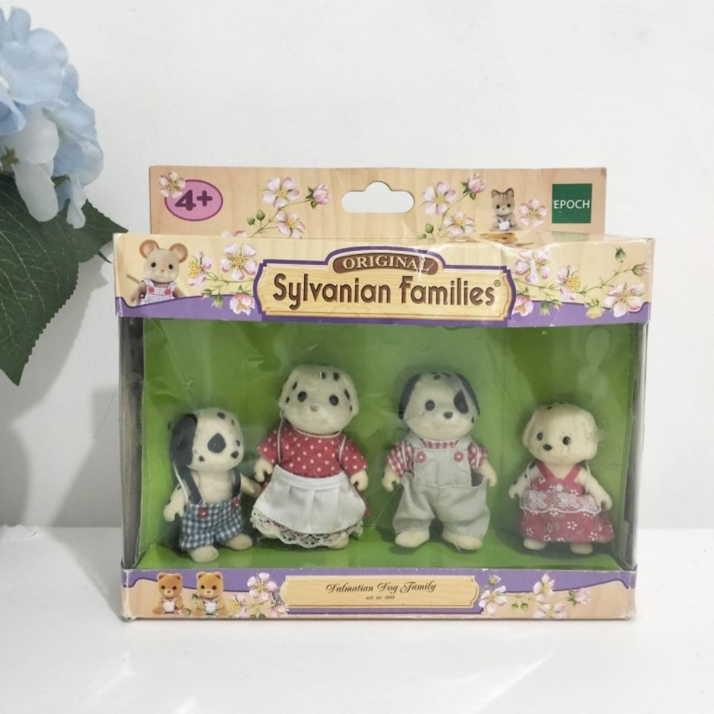 Sylvanian Families Ultra Rare - Dalmatian Dog Family
