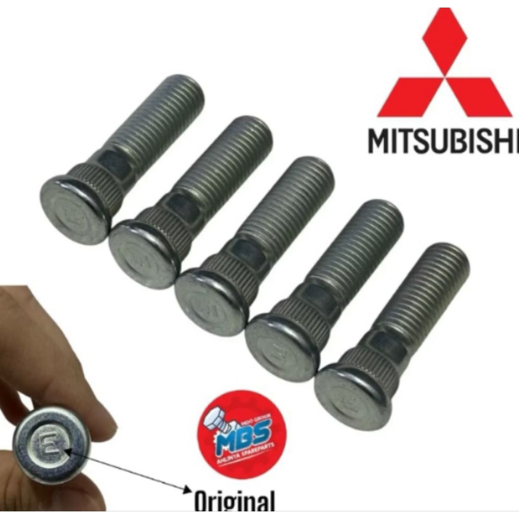 murah per 5 biji hub bold baut roda L 300 Pajero Triton kuda expander colt 120