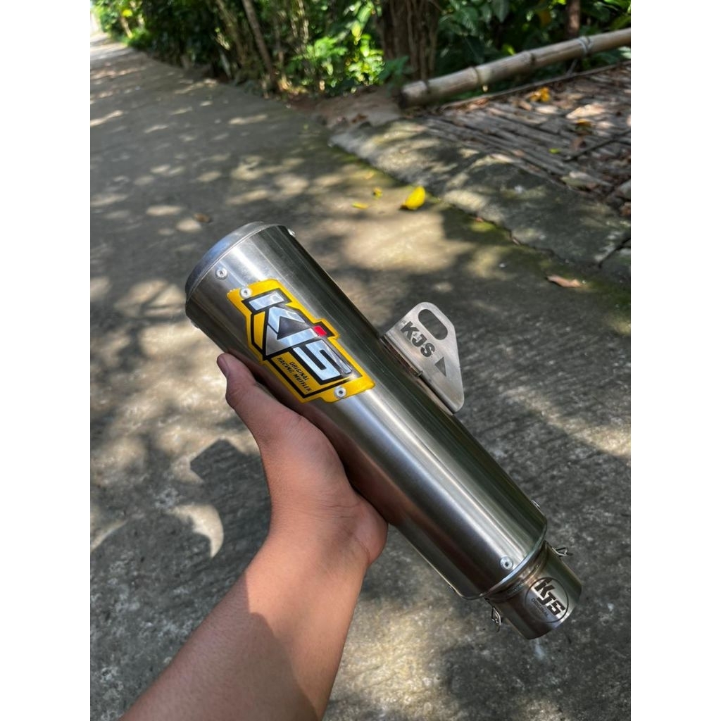 KNALPOT BUJEL 25CM KJS ORIGINAL