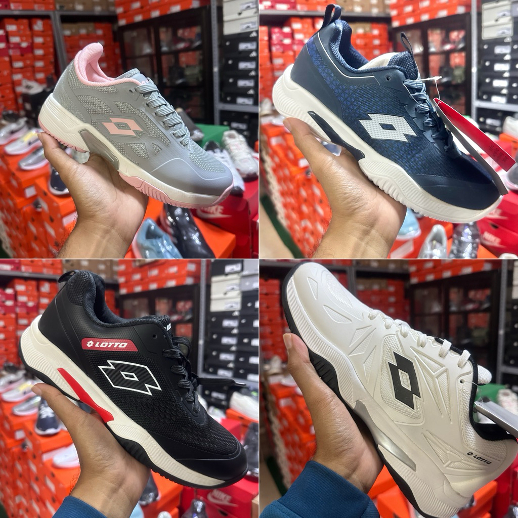 SEPATU BADMINTON || SEPATU TENIS || SEPATU PADEL LOTTO ORIGINAL