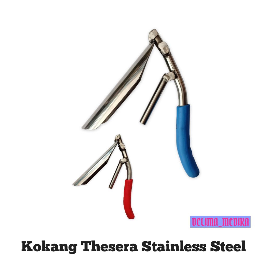 Alat Kokang Thesera Anastesi Tanpa Suntik Stainless Steel / Pengokang Stainless Steel