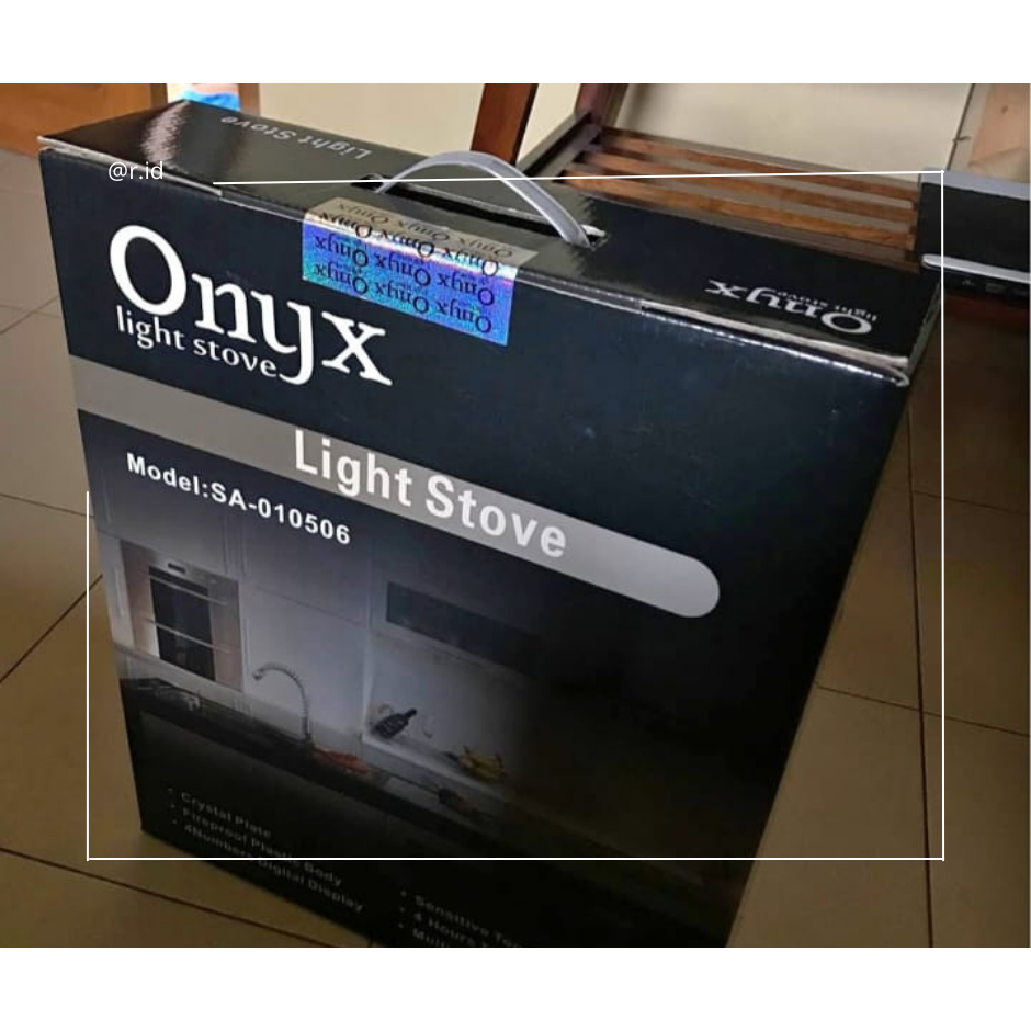 Kompor Listrik Onyx Light Stove Model SA - 010506