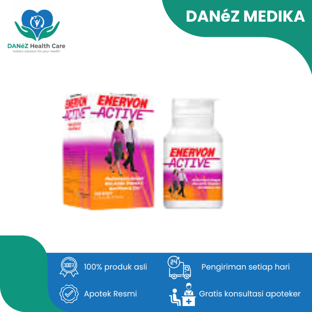 ENERVON C ACTIVE 30 KAPSUL SUPLEMEN MULTIVITAMIN UNTUK MEMENUHI KEBUTUHAN VITAMIN DALAM TUBUH SETELA