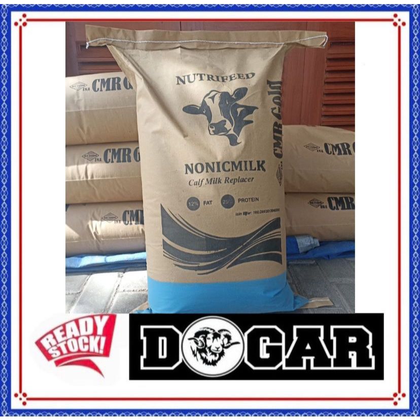 NONIC MILK 1 SAK/BALL (25KG) ANTI MENCRET - SUSU PENGGANTI SEMUA HEWAN Buat anak sapi,kambing,dombak
