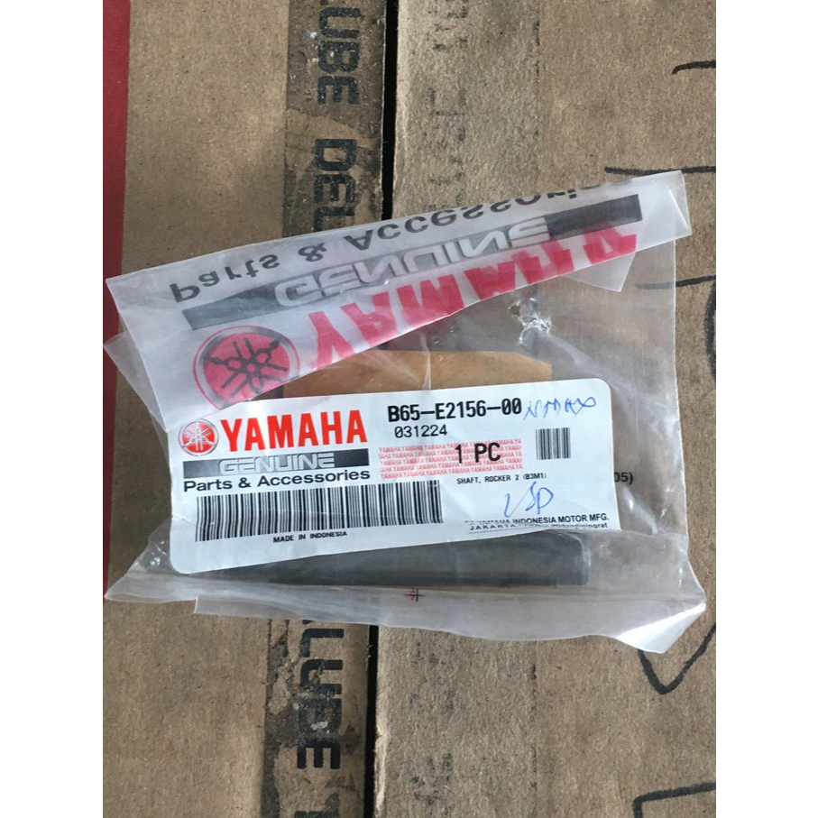 AS PEN PELATUK KLEP / ROCKER ARM SHAFT / PEN PIANO MOTOR YAMAHA YGP B65-E2156-00 AEROX 155 / NMAX / 