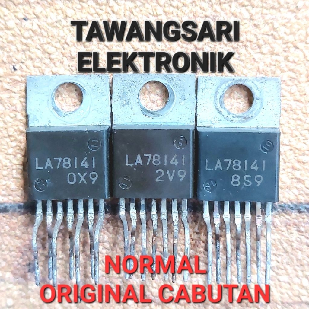 IC Vertikal LA78141 Cabutan Normal IC Vertical LA 78141 Copotan Normal