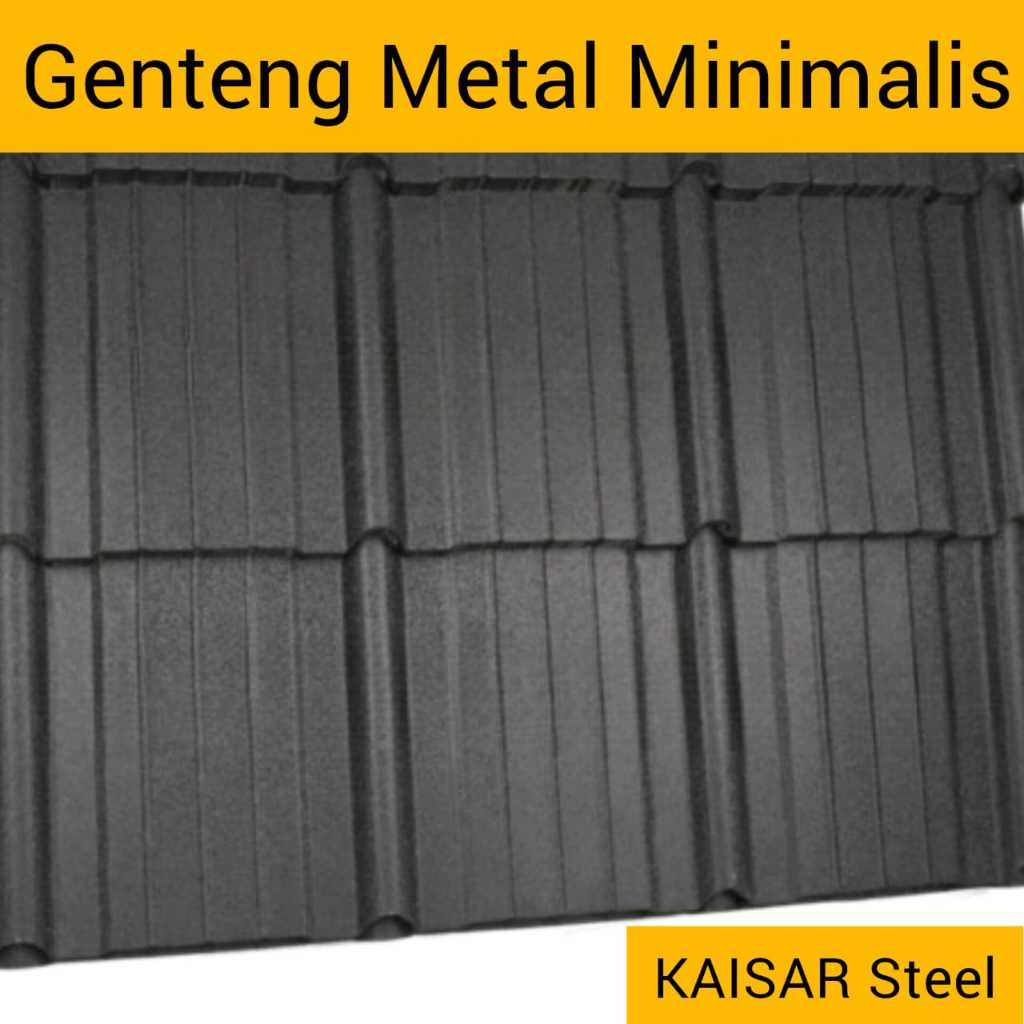 Genteng Metal Minimalis