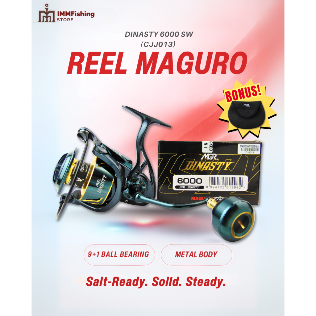 REEL MAGURO DINASTY 6000 SW | Alat Gulungan