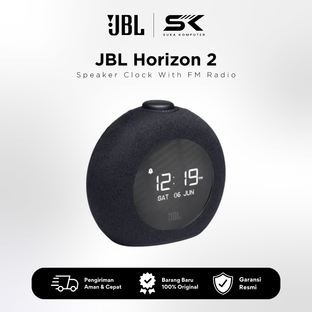 JBL Horizon 2 Bluetooth clock radio Speaker with FM
