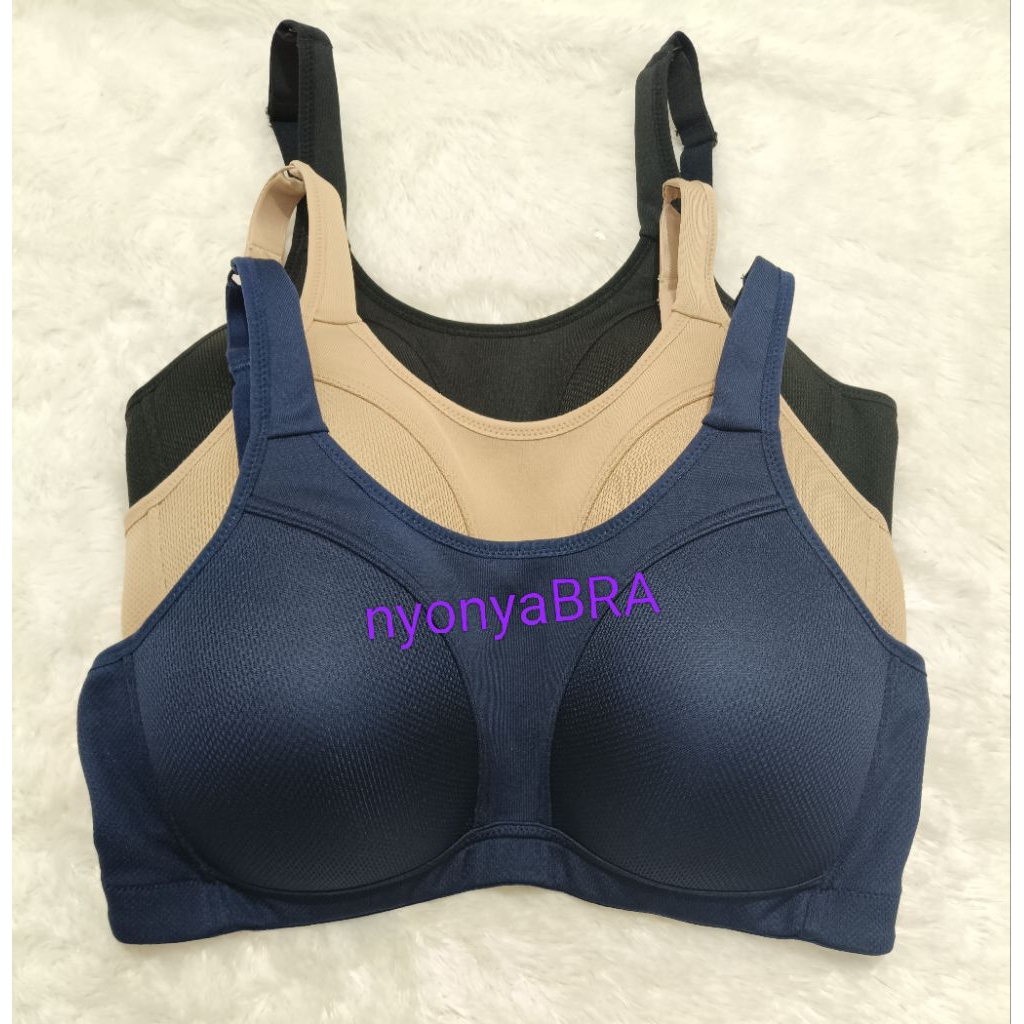 Luludi by Wacoal sport Bra tanpa kawat Cup B,C,D, 34,36,38,40, LB 61001