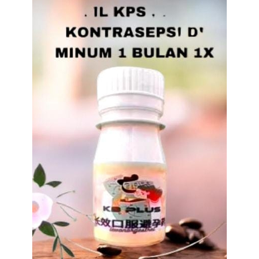 Kapsul KPS KB Plus Pelancar Haid untuk Wanita