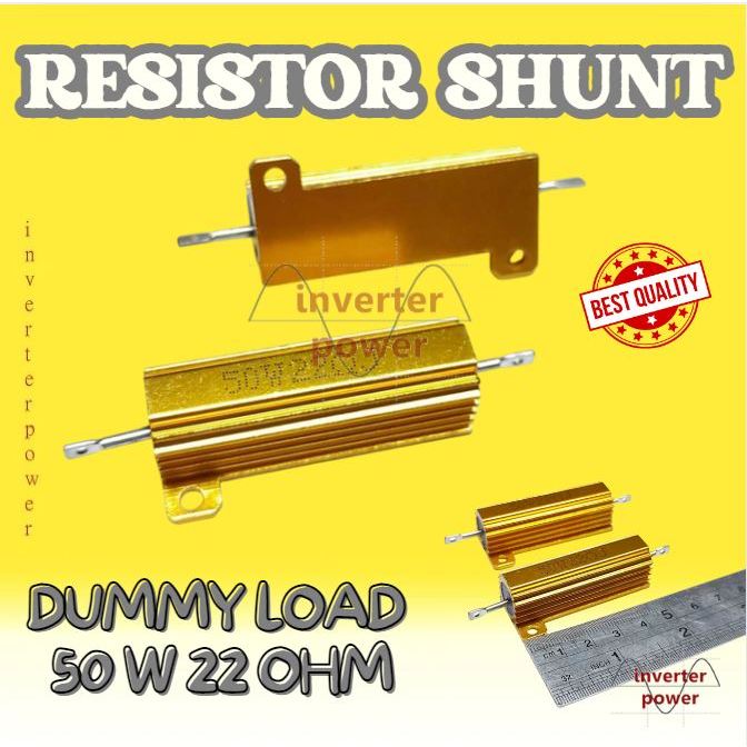 Resistor Shunt / Dummy Load 50 W 22 Ohm resistor softstar
