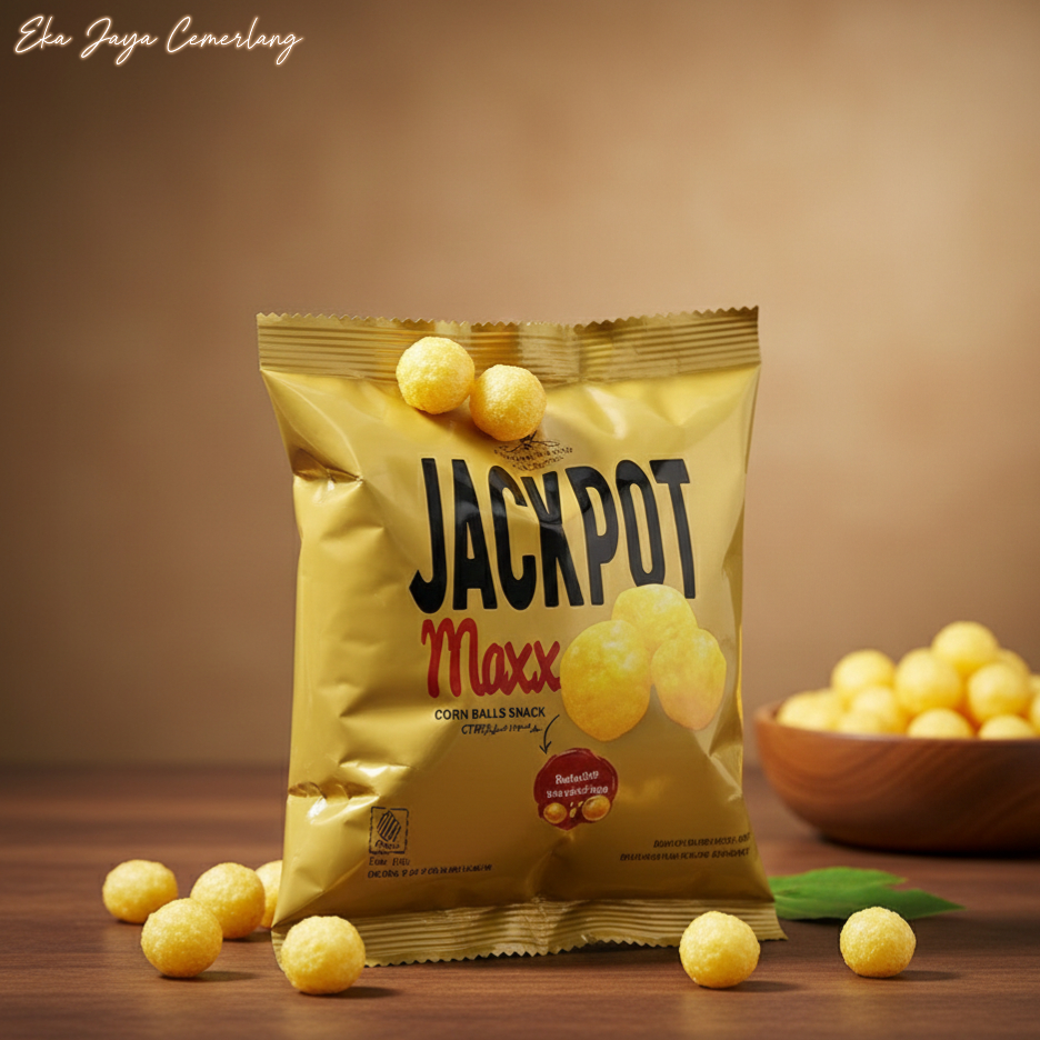 JACKPOT SNACK BERHADIAH | 1 RENCENG ISI 10
