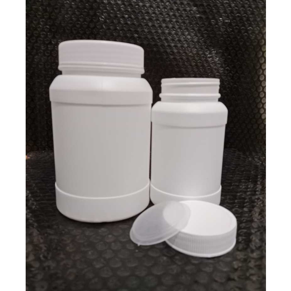 BOTOL KAPSUL 500GR/1000GR/BOTOL LEM/POT LEM/PUTIH