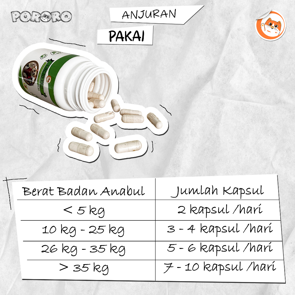 READY PORORO LACTO PRO Vitamin Suplemen Pencernaan Kucing