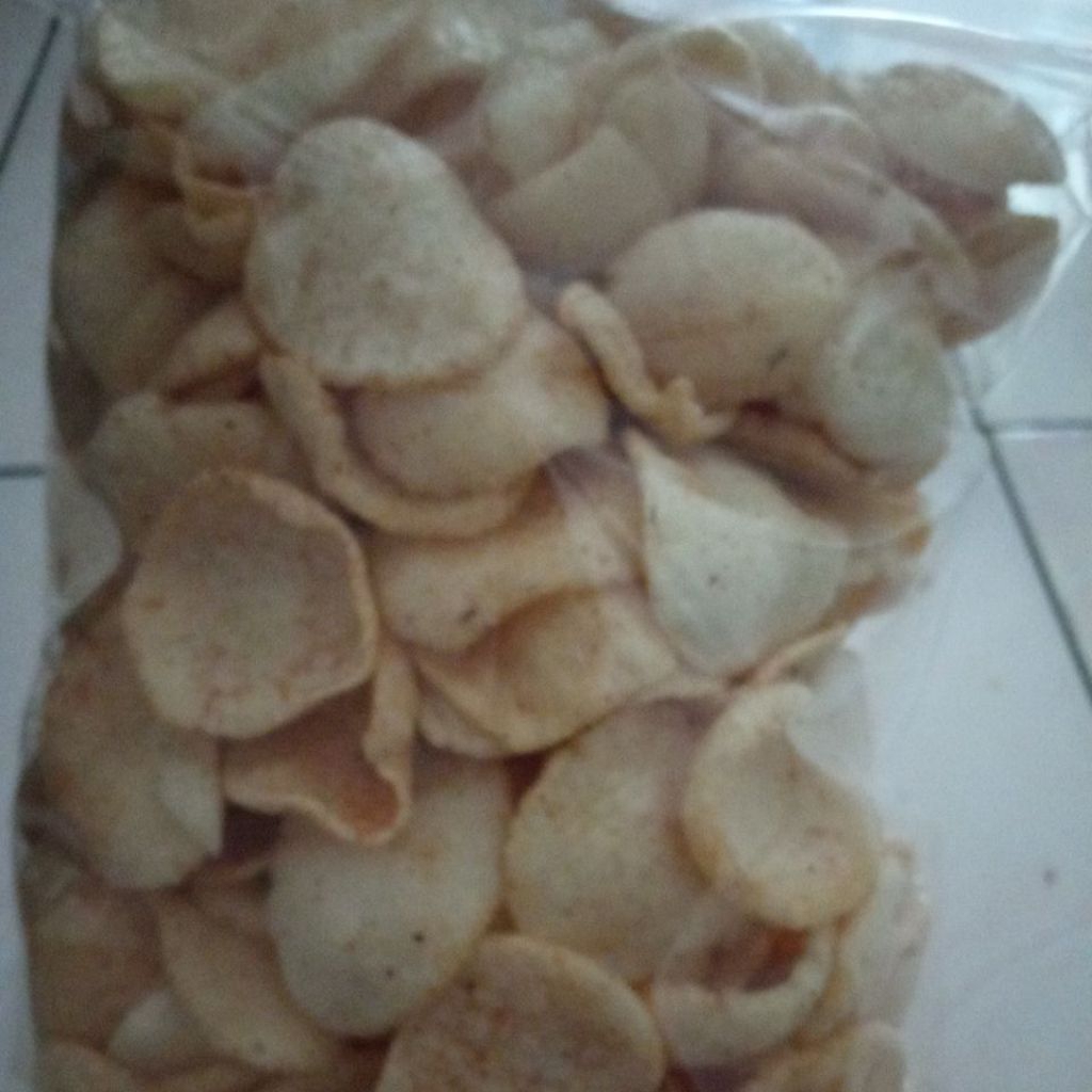 Emping singkong pedas 250 gram
