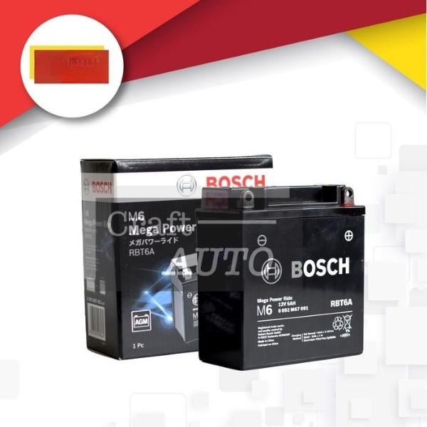 Aspira - Aki Motor Mio Sporty, Mio Smile, Mio Karbu, Supra Lama Rbt-6A