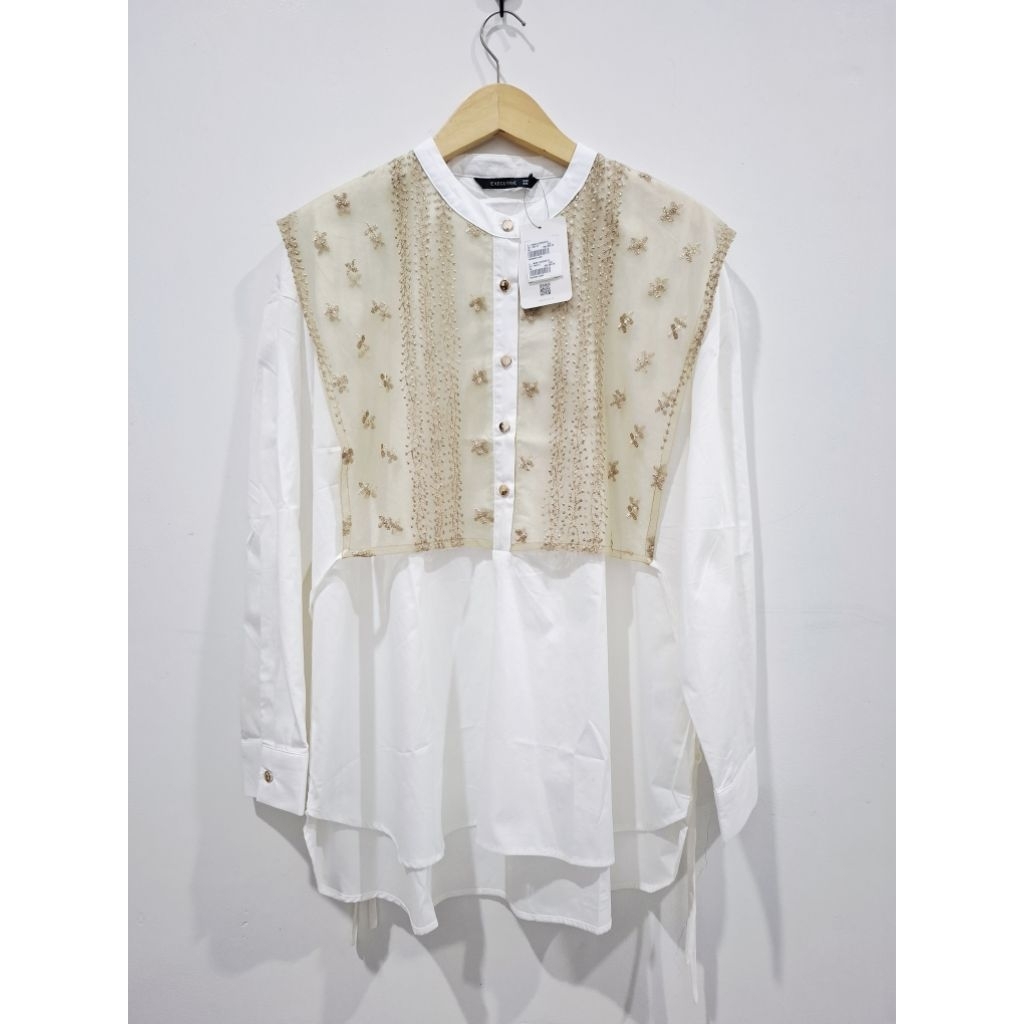 EXECUTIVE TUNIK LENGAN PANJANG BAJU ATASAN MUSLIM WANITA