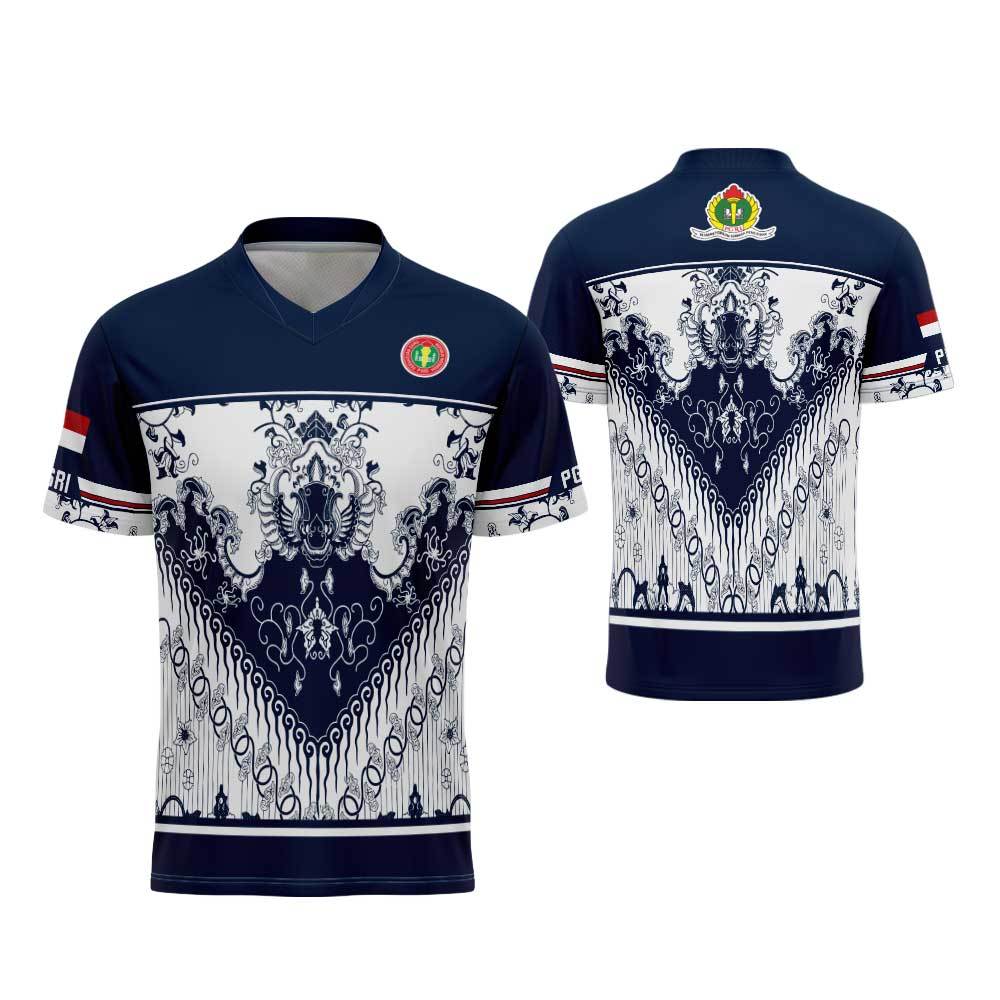 Kaos Jersey PGRI Baju Olahraga Guru Batik PGRI Fullprint Baju PGRI Batik Guru Terbaru Baju PGRI