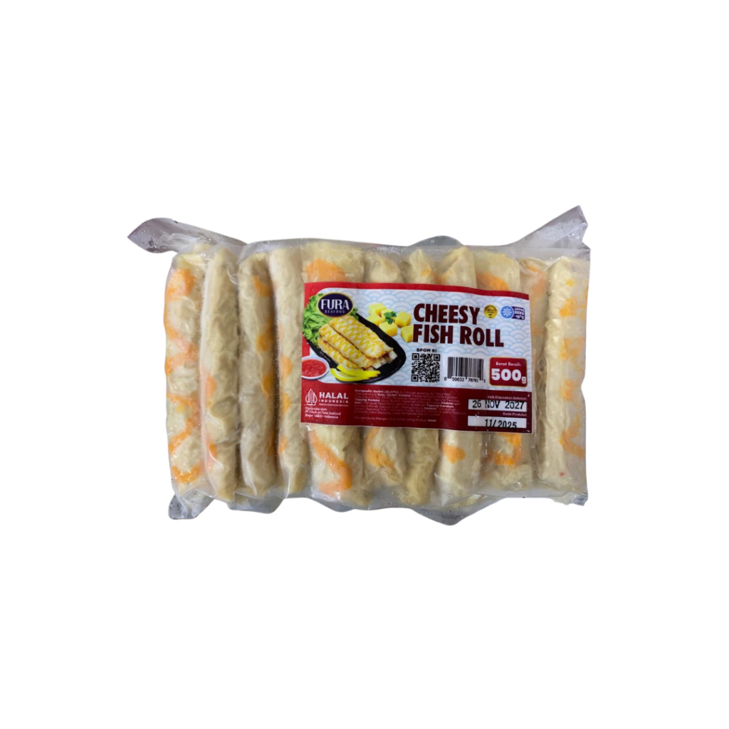 FURA SEAFOOD FISH ROLL KEJU 500GR