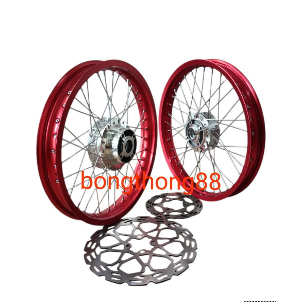 Sepakat Velg Rossi satria fu 150 140 160  ring 17 Velg Rossi Biru merah silver hitam hijau gold trom