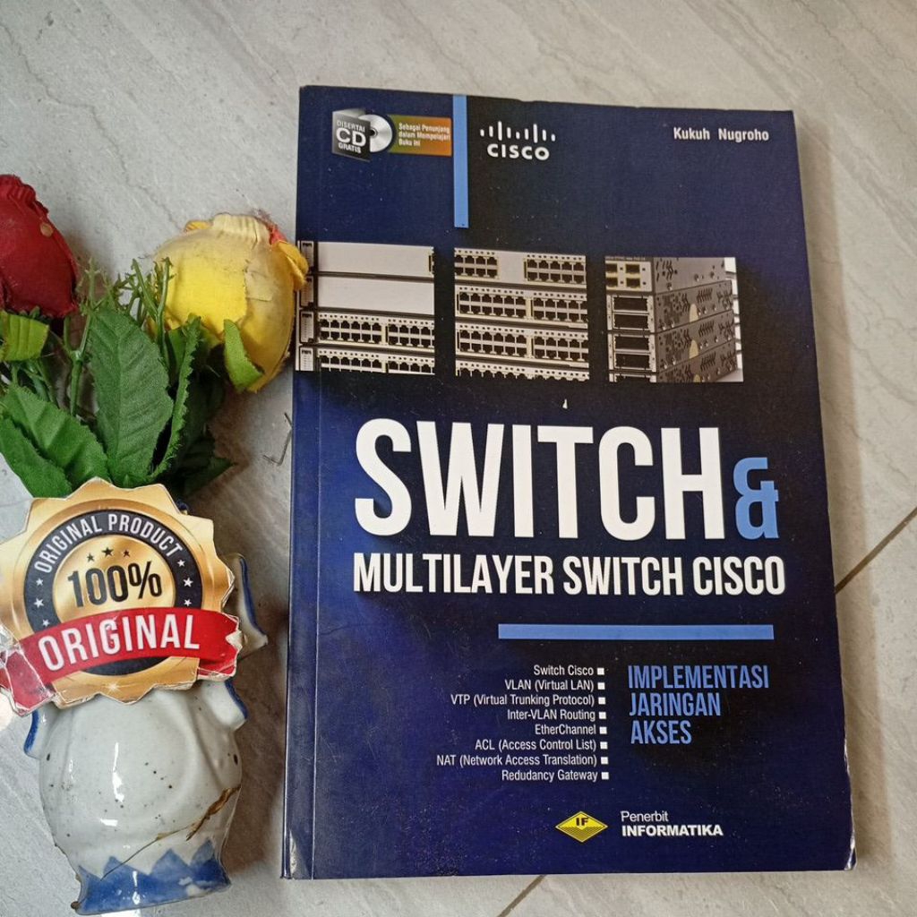 Buku Switch & multilayer switch cisco Original preloved