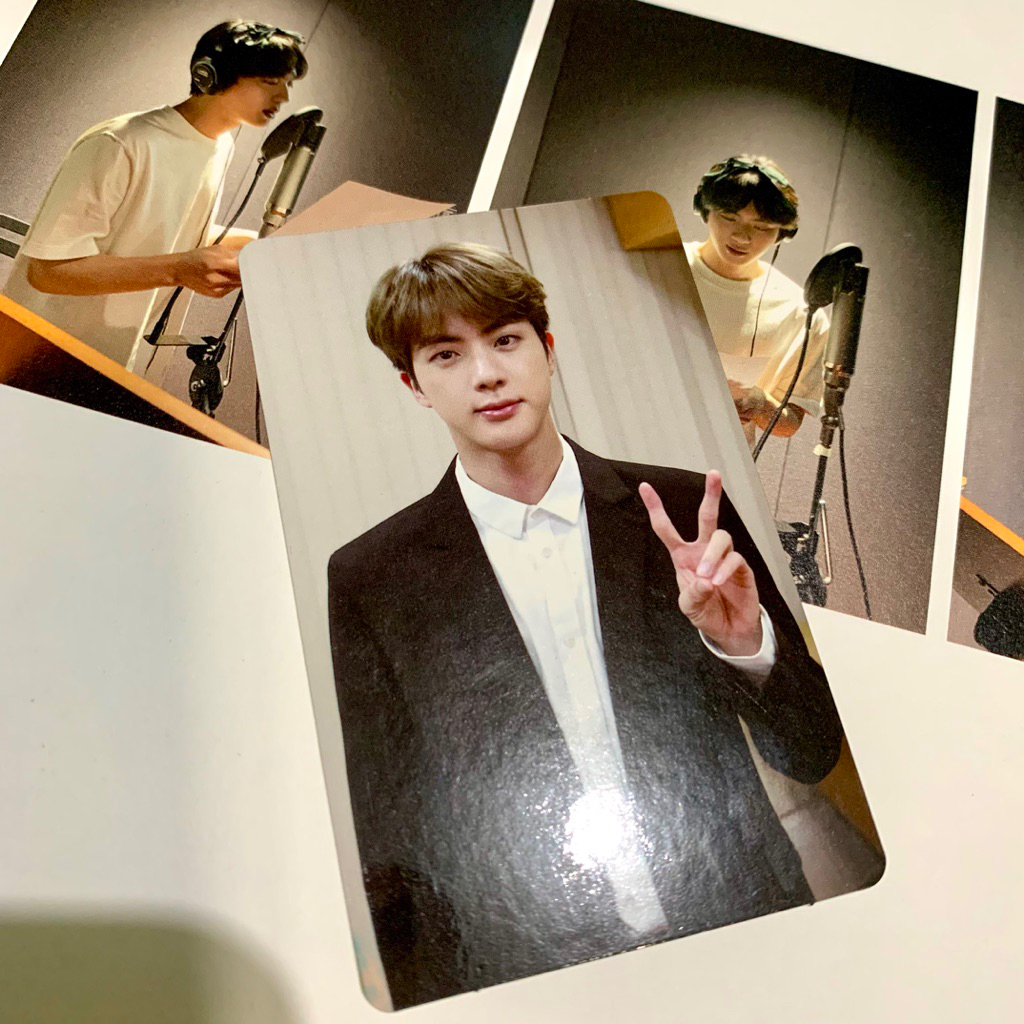 photocard pc bts seokjin jin memories 2018 jin presiden memo18