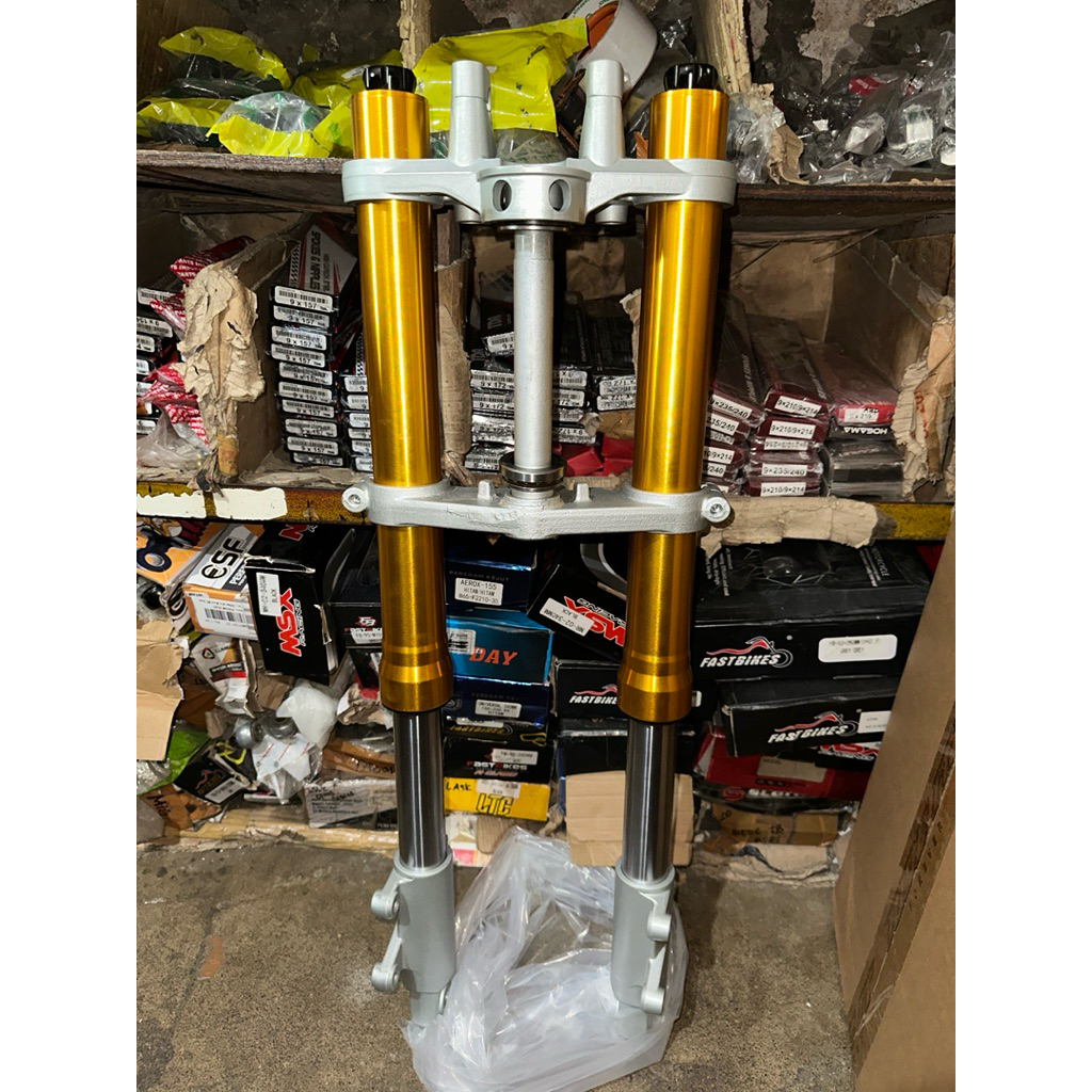 USD Up side Down Vixion merk RIDE IT full CNC LENGKAP KOMSTIR & SEAL SHOCK bisa DIAPLIKASIKAN ke mot