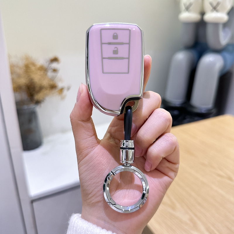 TPU Kunci Remote Mobil Toyota Yaris Vios Cover TPU Sarung Kunci Mobil