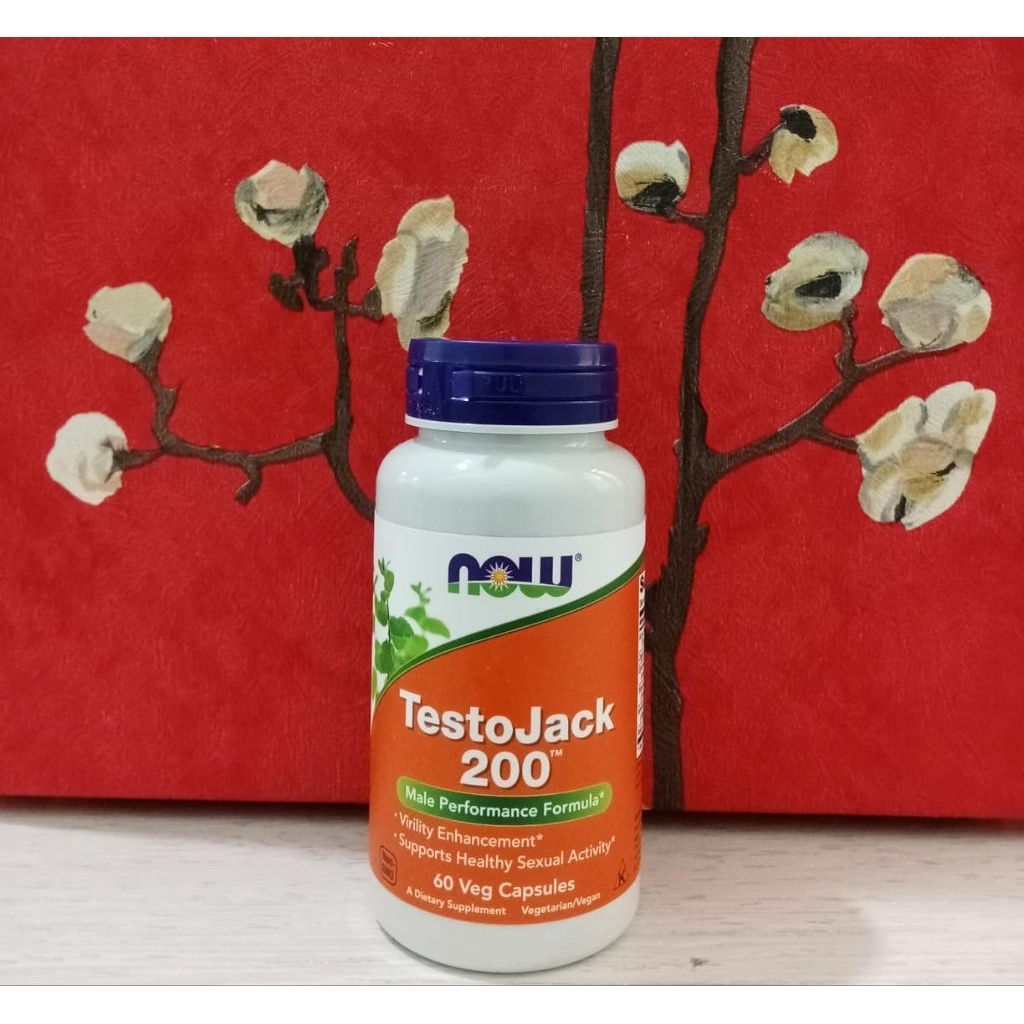 Now Foods TestoJack 200 mg 60 VegCaps testosterone support