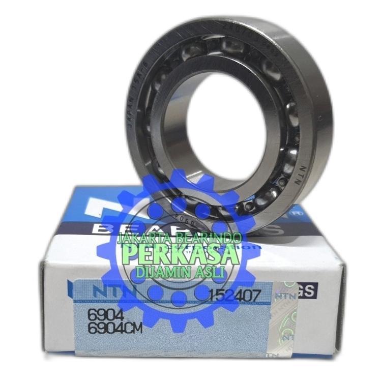 BEARING 6904 / 6904 C3 POLOS TANPA TUTUP NTN JAPAN ORIGINAL