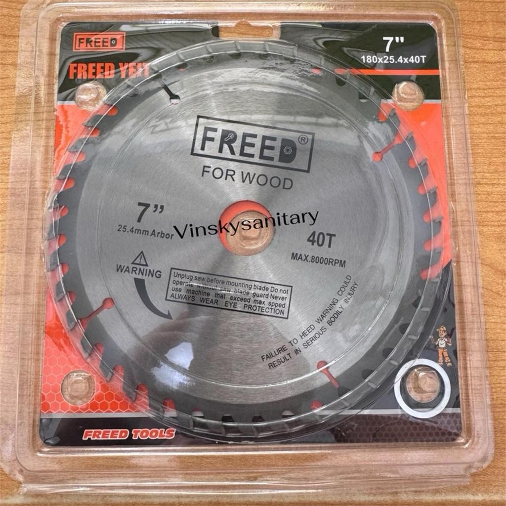 Mata Gerinda Potong Kayu 40T 7 Inch