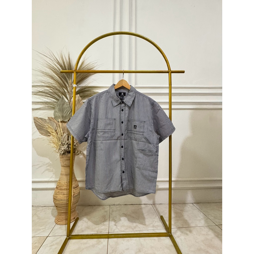 KEMEJA CONVERSE TRIPLE POCKET XL