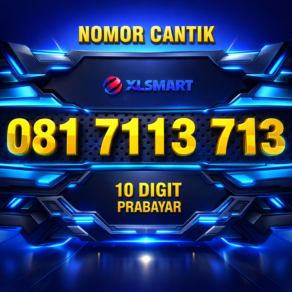NOMOR CANTIK 10 DIGIT Kartu Perdana 5G Nomer Cantik XL 10 Digit