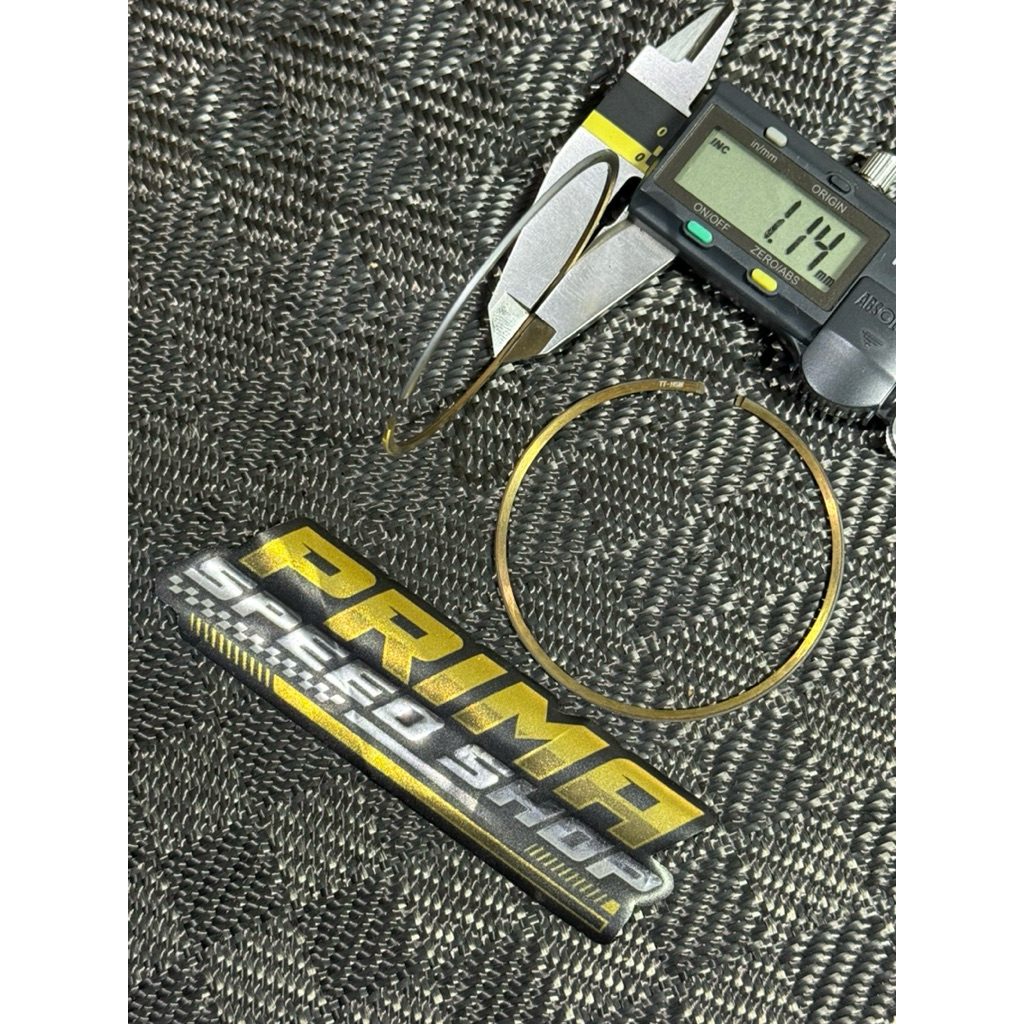 Ring piston/seher ninja TITANIUM hsm ring piston ninja titanium single ring dan double ring ring pis