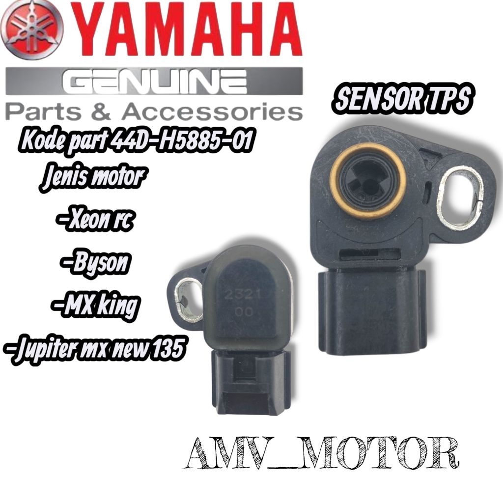 SENSOR TPS THROTTLE BODI MOTOR YAMAHA XEON RC BYSON MX KING JUPITER MX NEW 135 44D H5885 01