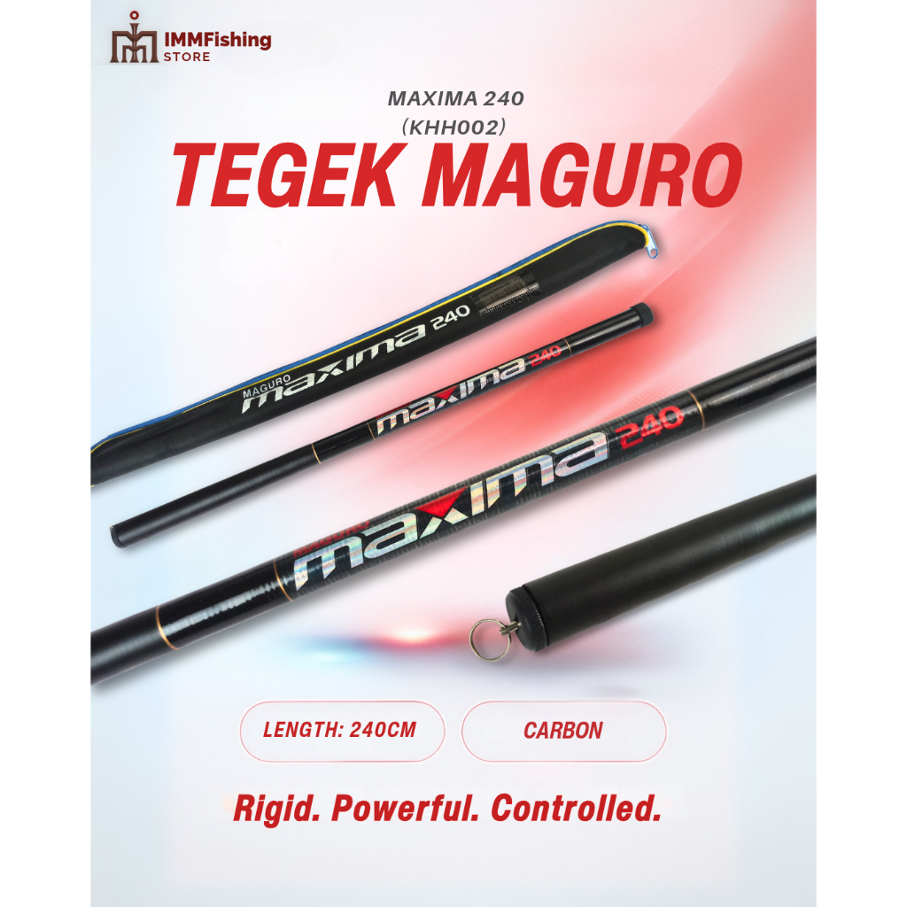 TEGEK MAGURO MAXIMA | Tongkat Pancing