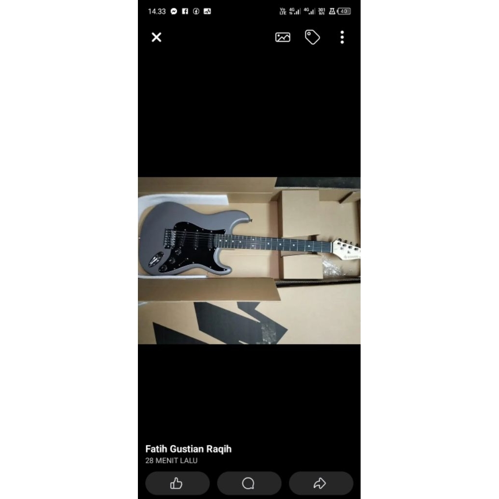 gitar Donner dst 80+ ampli + efek