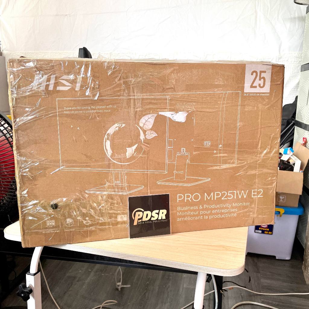 MONITOR MSI PRO MP251W E2 KONDISI MINUS