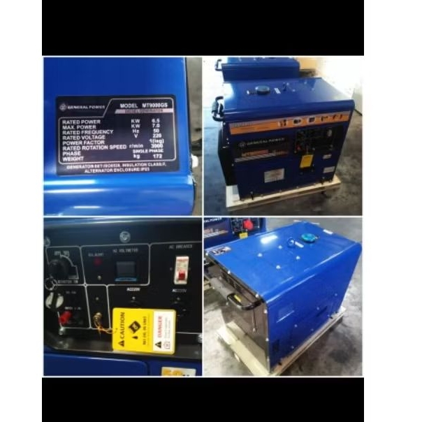 Genset silent diesel MT9000GS General power (1phase/220V)