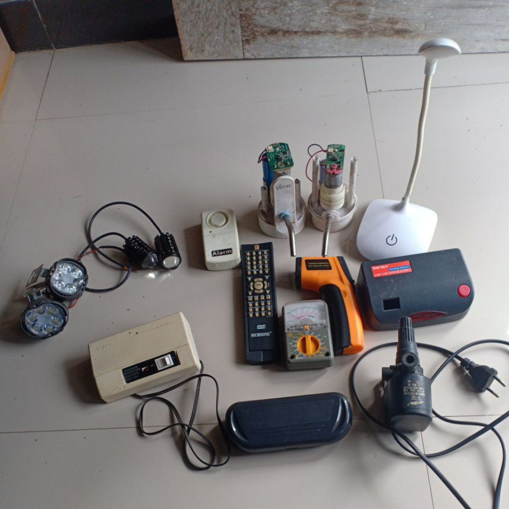 barang asongan gambling ataui rusak