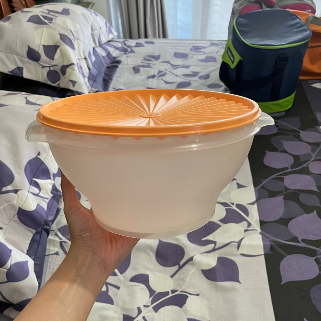 Preloved Tupperware Large Rice Bowl 3,5 L