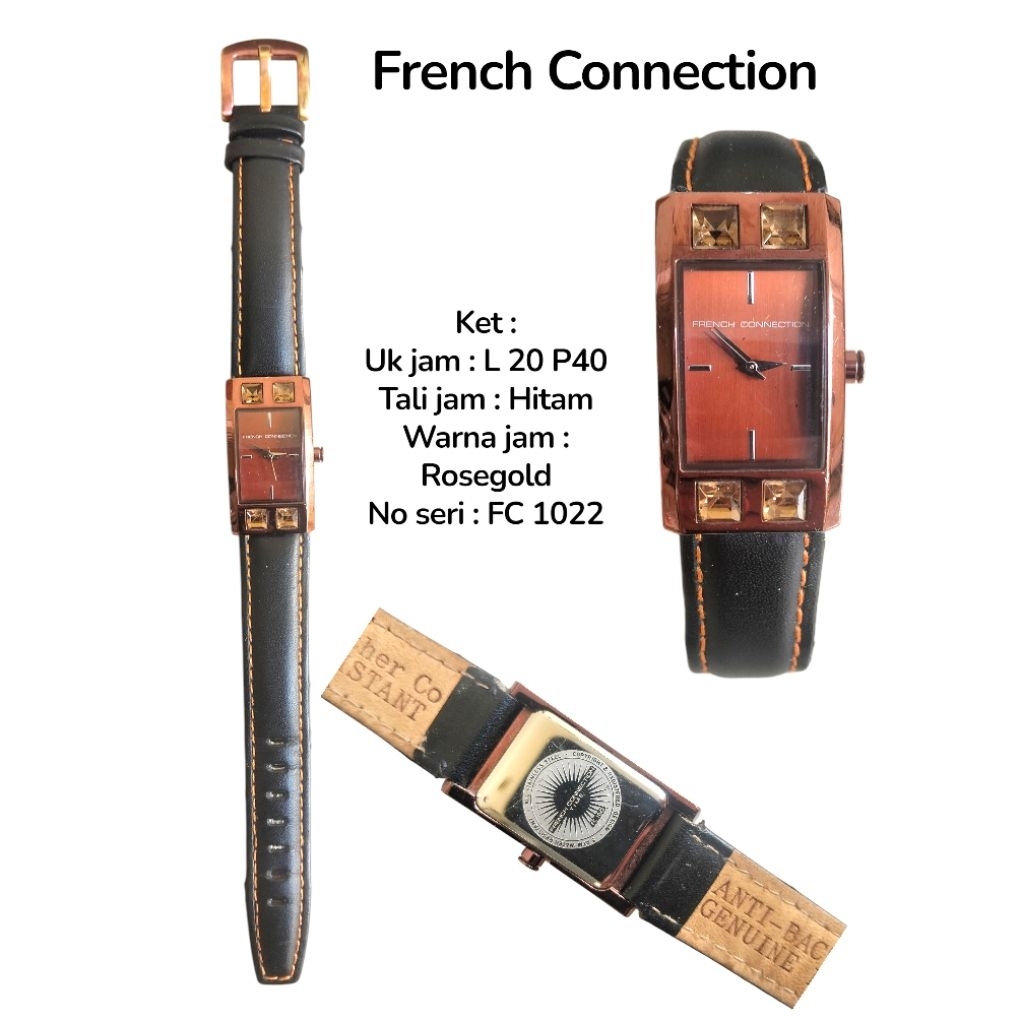 Jam Tangan Second Brand French Connection