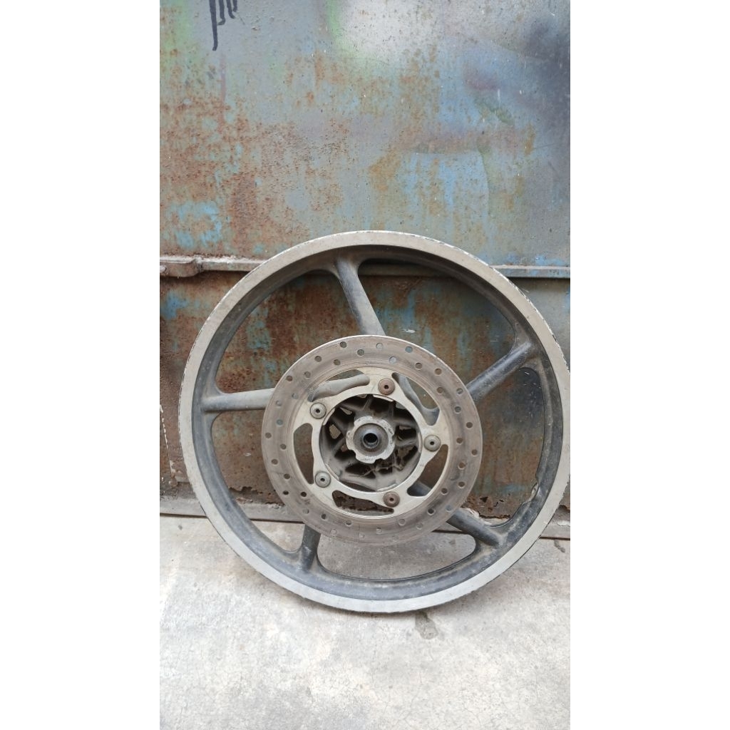 VELG DEPAN BAJAJ PULSAR PALANG 5 SET PIRINGAN CAKRAM ORI SECOND