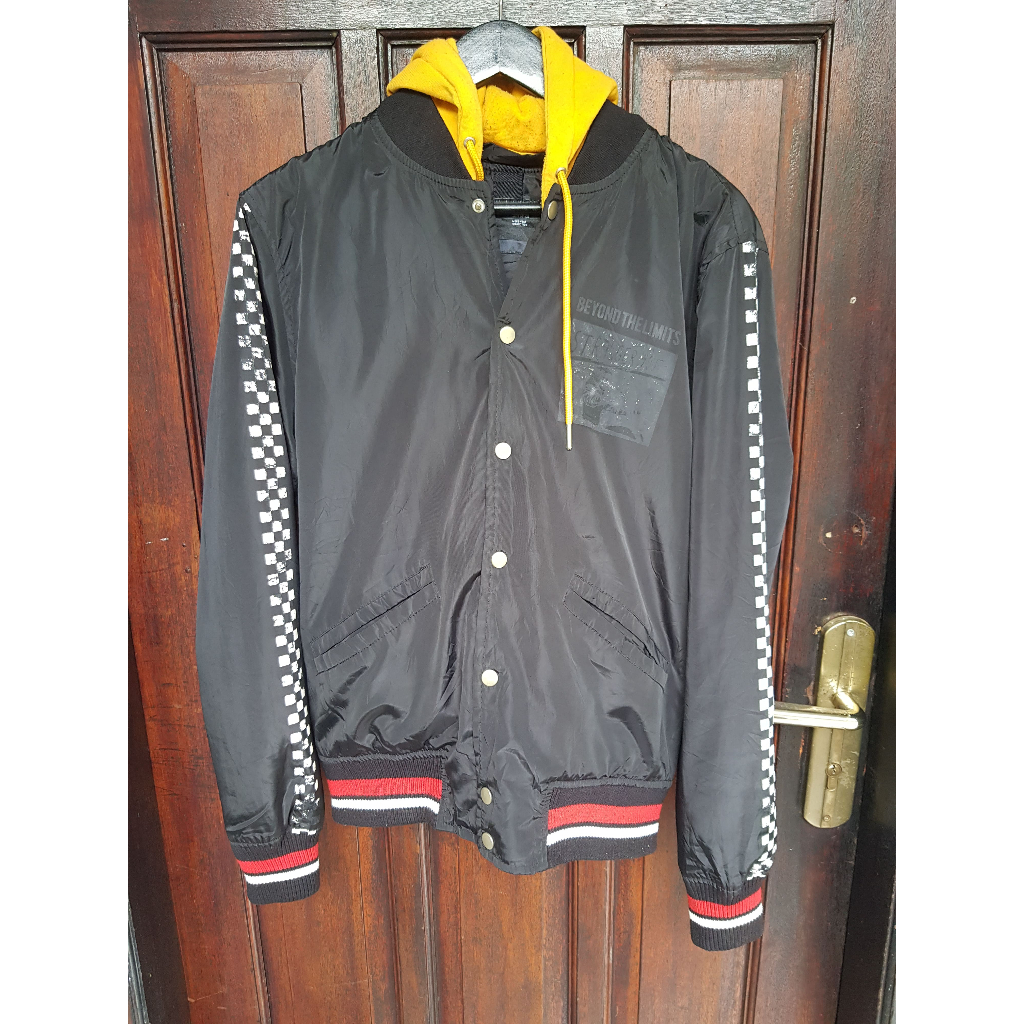 Berskha Varsity Bomber Hoodie Classic Racing Second