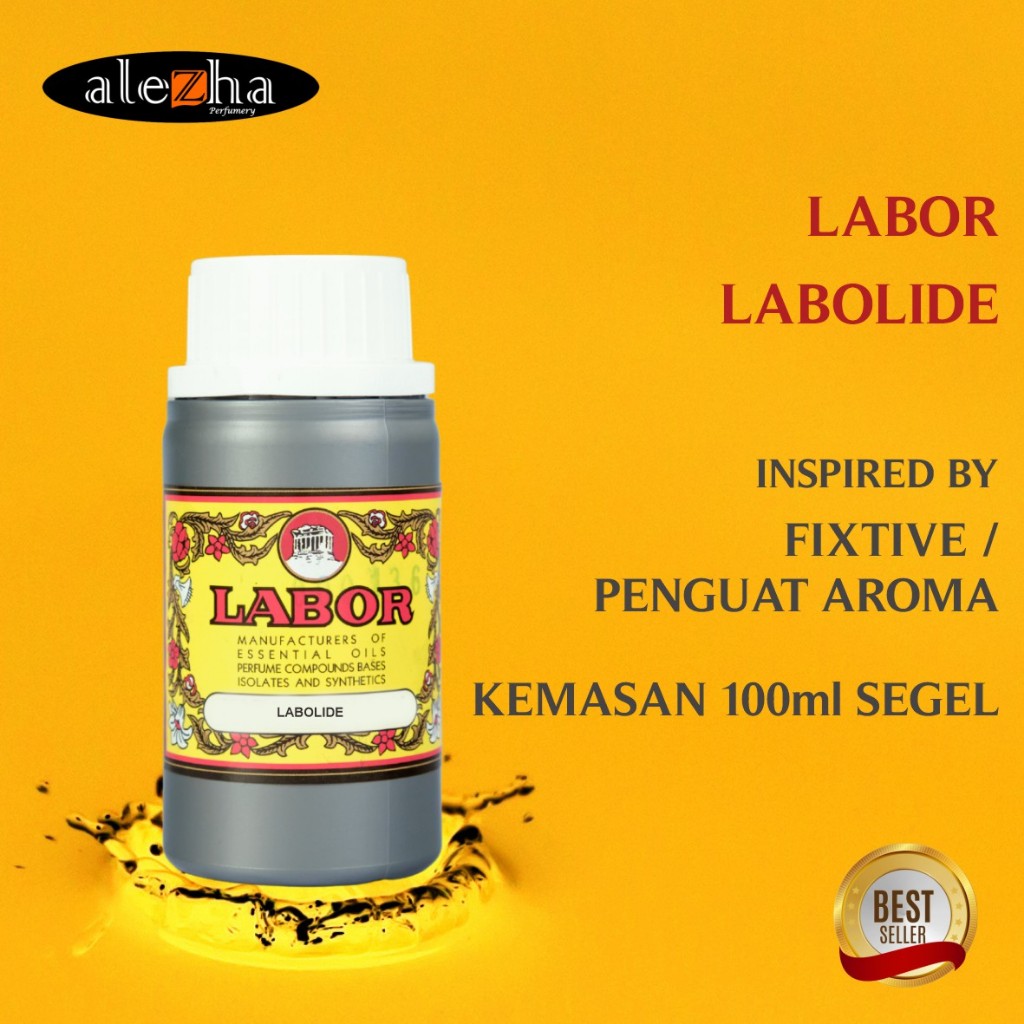 LABOLIDE / FIXATIVE PENGUAT AROMA PARFUM (LABOR) 100ml SEGEL