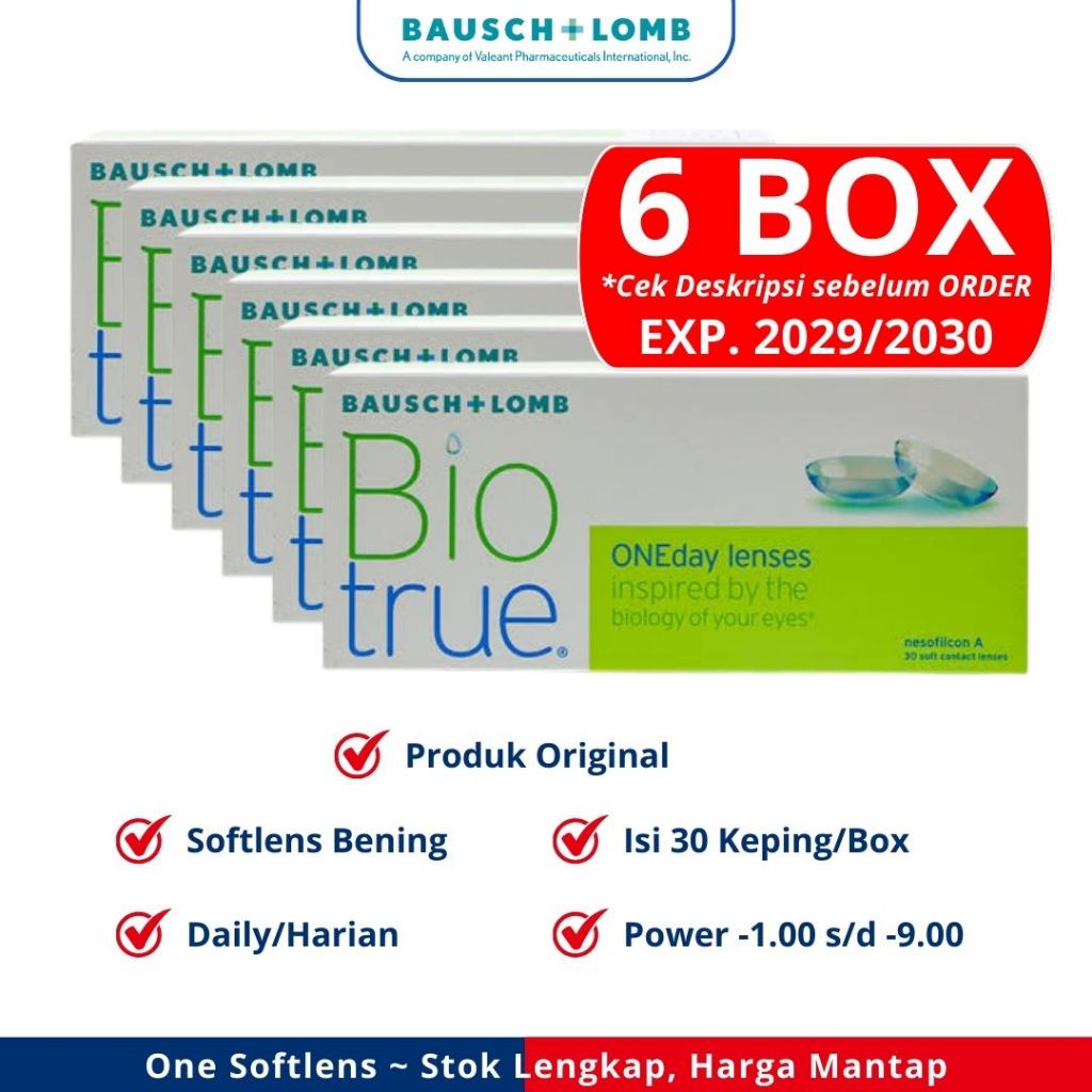 PROMO LEBIH HEMAT SOFTLENS BIO TRUE BAUSCH AND LOMB DAILY