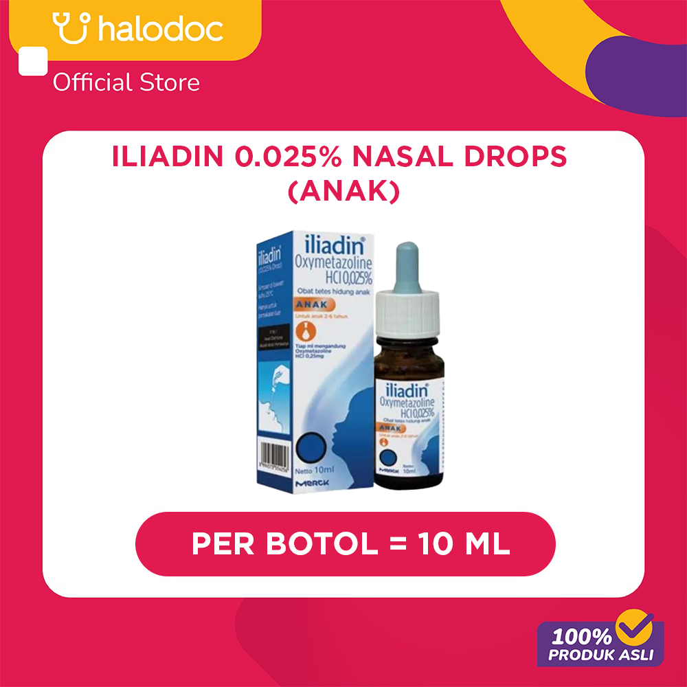 Iliadin Anak 0.025% Nasal Drops 10 ml